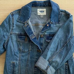 Old Navy Blue Jean Jacket in Sz Medium